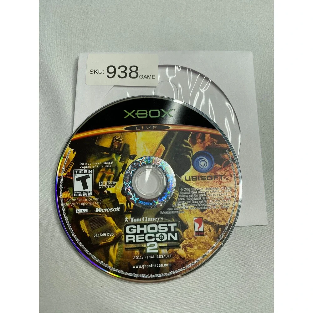 Tom Clancy's Ghost Recon 2 Microsoft Xbox